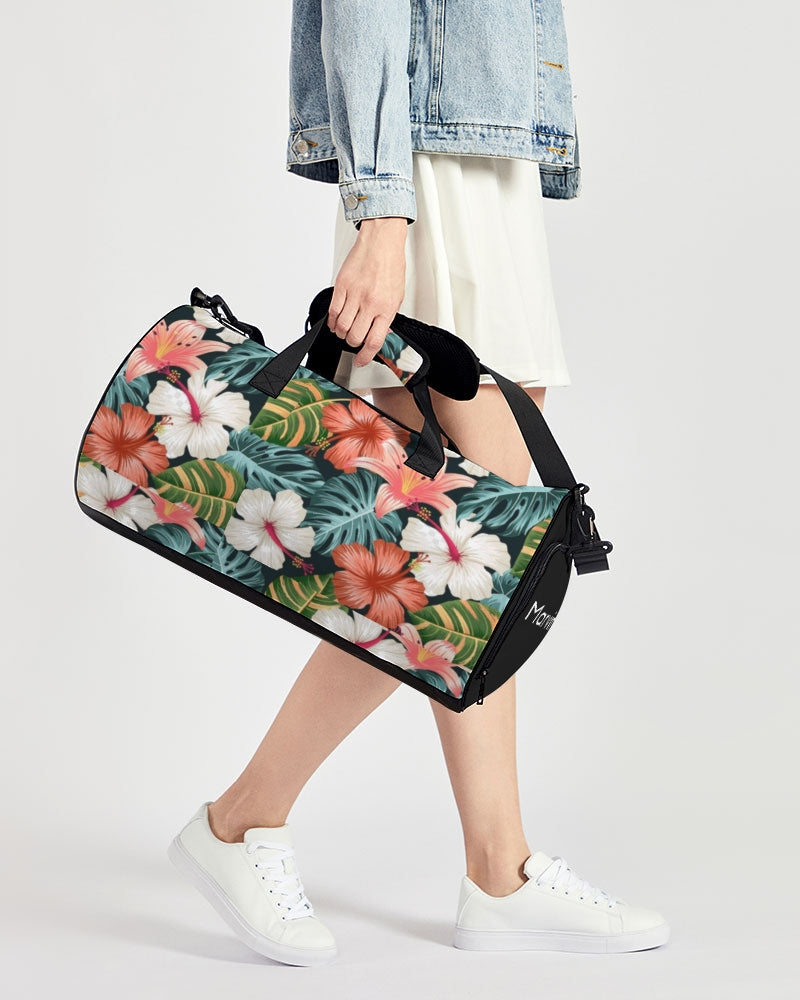 Garden splash by Trinity D. Marvin and Marvin Jeans Sports Duffle Bag