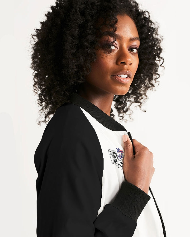 Special drip Women's All-Over Print Bomber Jacket