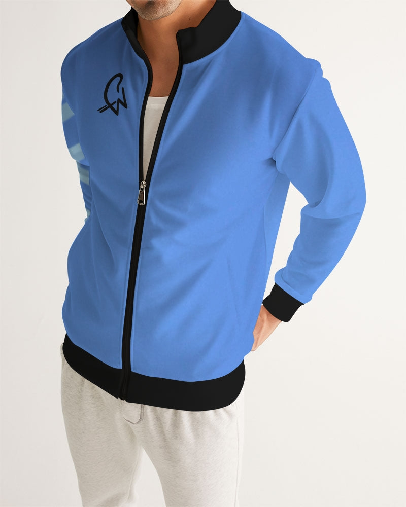 MJ blackout Men's All-Over Print Track Jacket