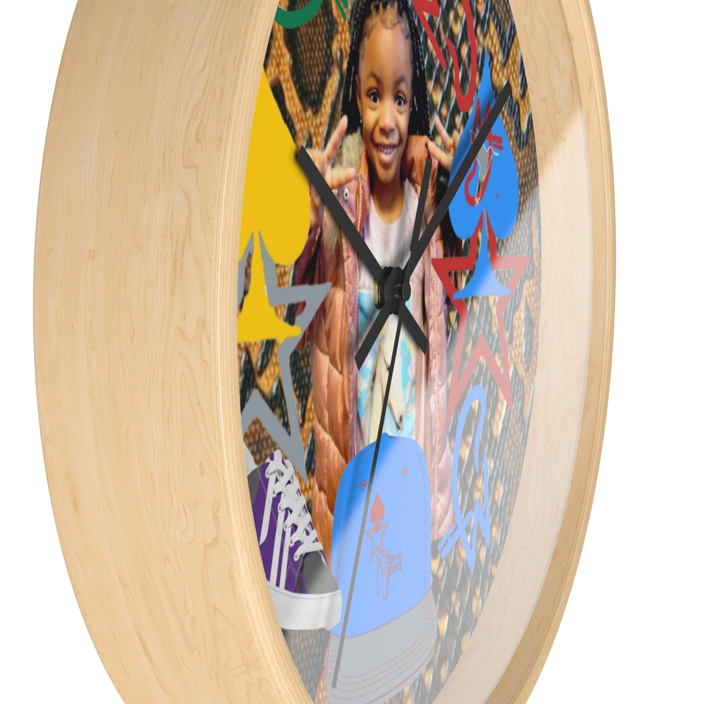 Calf Print Premium Design Mix Wall Clock