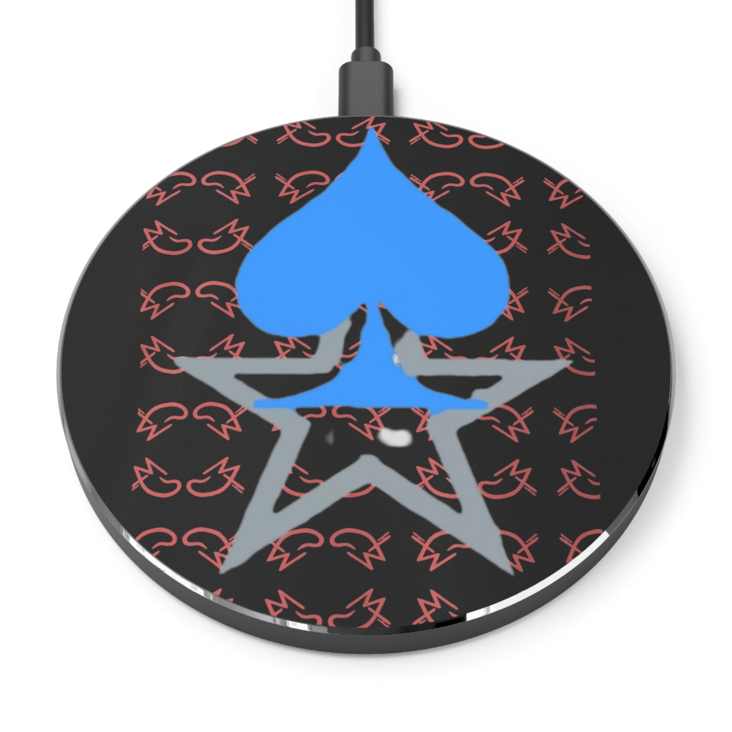 MJ Red Wireless Charger