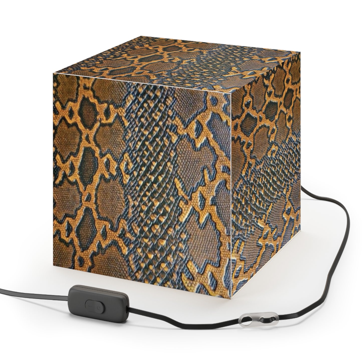 Calf Print Light Cube Lamp