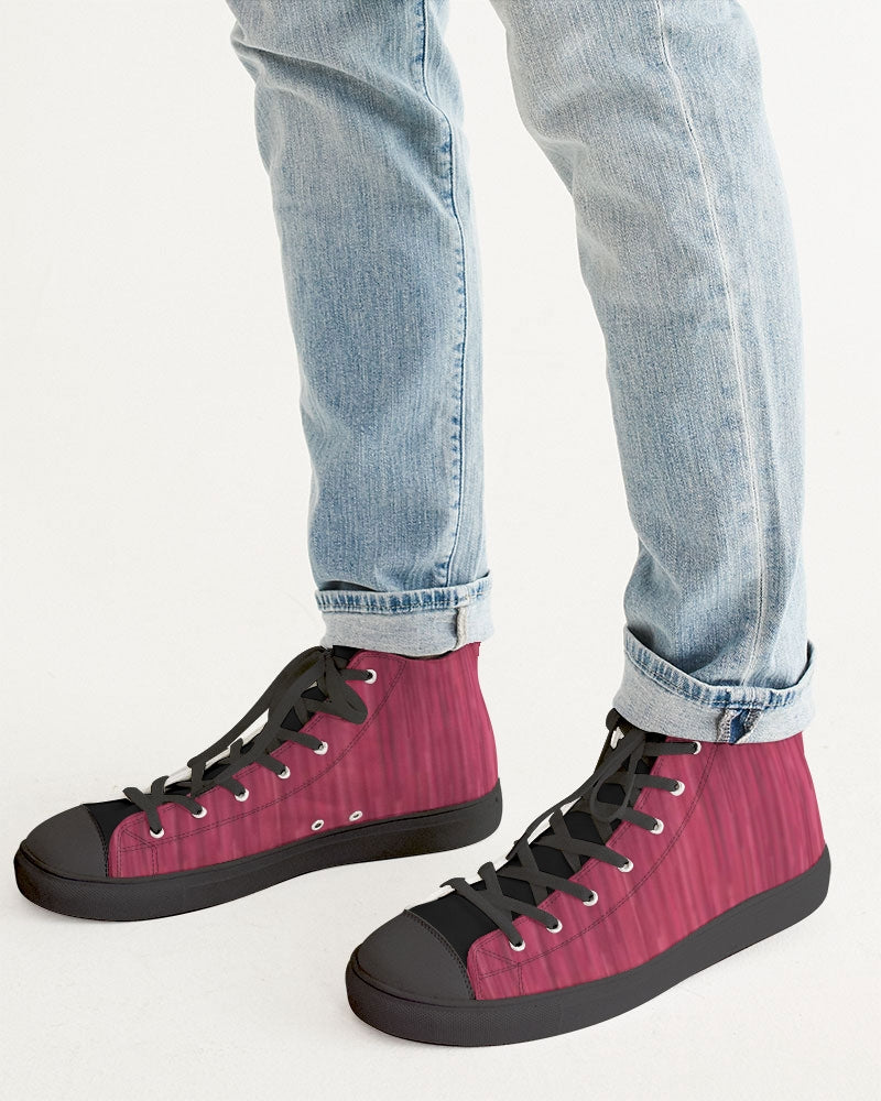 New Legacy Black Men's Hightop Canvas Shoe - Black