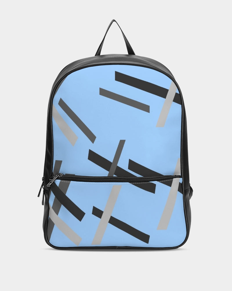 Built on business Classic Faux Leather Backpack