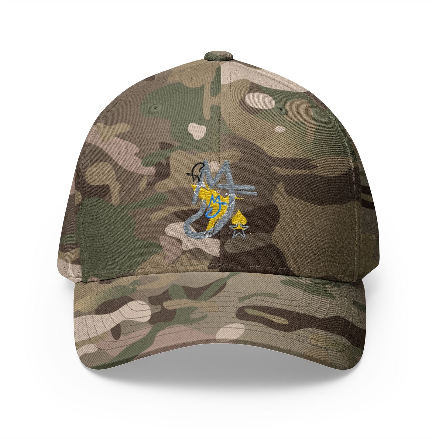 Logo's Embroidered Cap with Star Design, Fashionable Hat for Outdoor Activities, Gift for Friends, Stylish Accessory