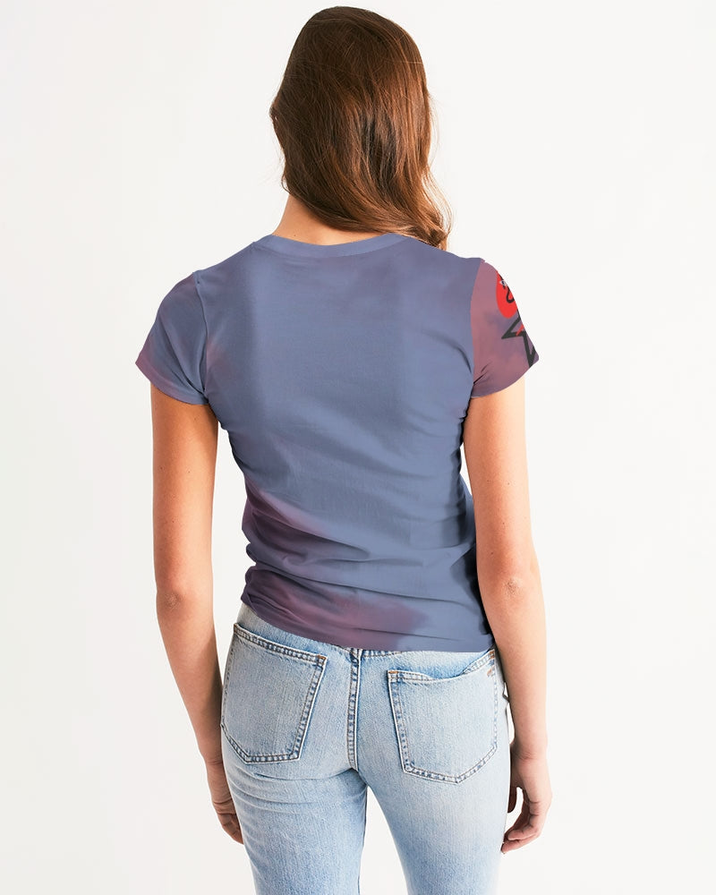 Sky bright Women's All-Over Print Tee