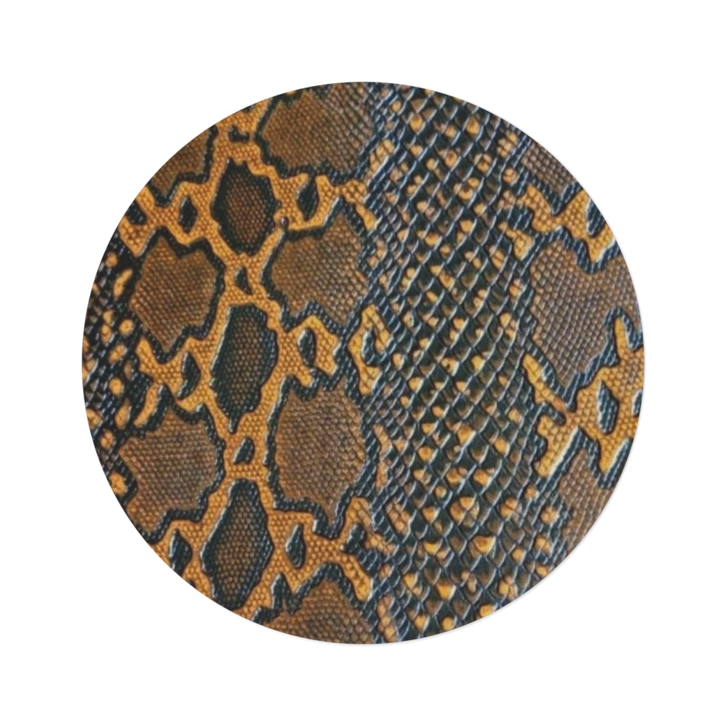 Calf print Round Rug