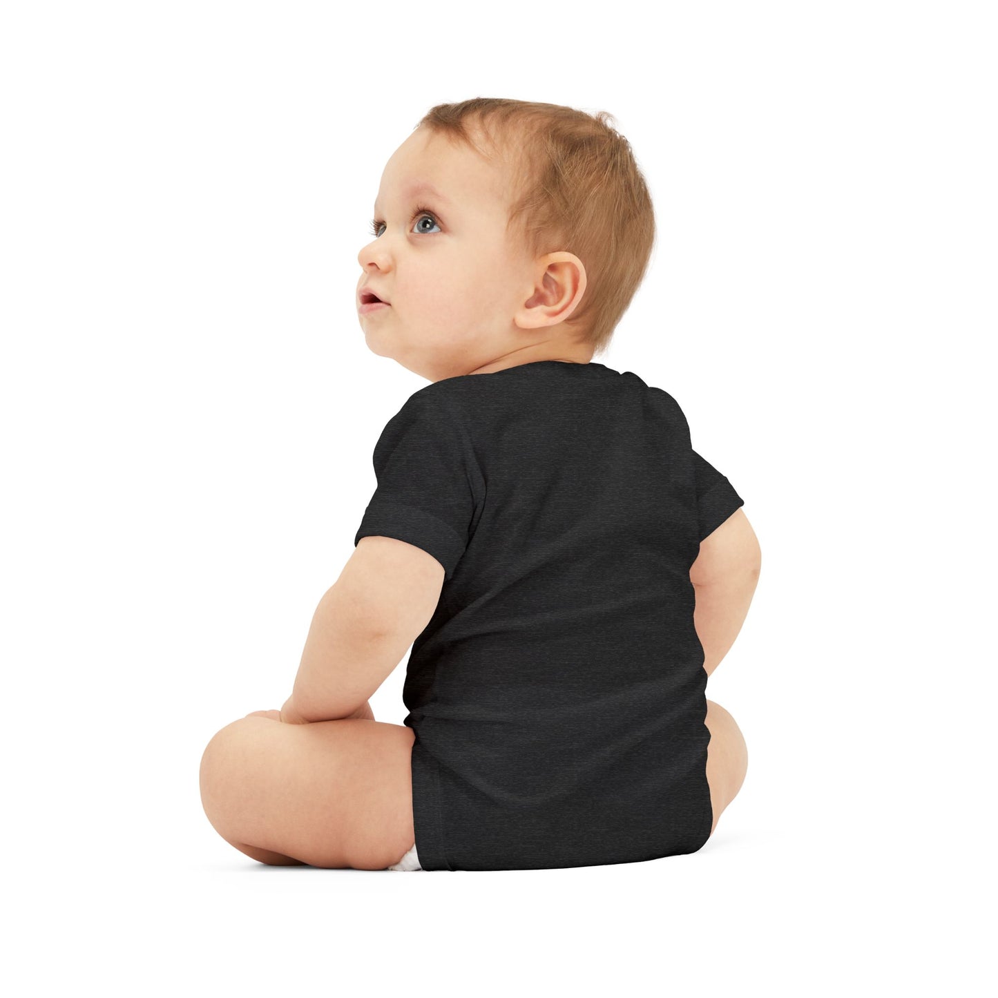 Trinity Cute Infant Jersey One Piece with Personalized Design, Baby Bodysuit, Newborn Gift, Baby Shower Present, Playtime Outfit