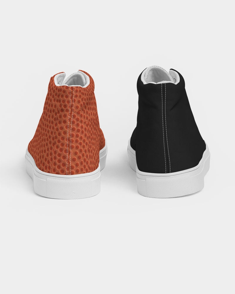 Basketball mix Men's Hightop Canvas Shoe