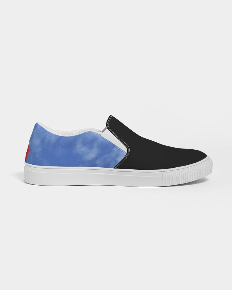Red Rose Men's Slip-On Canvas Shoe