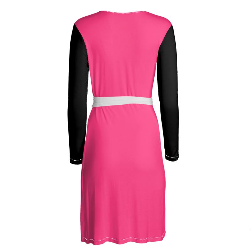 Lemon Lime candy Luxury Wrap Dress collection