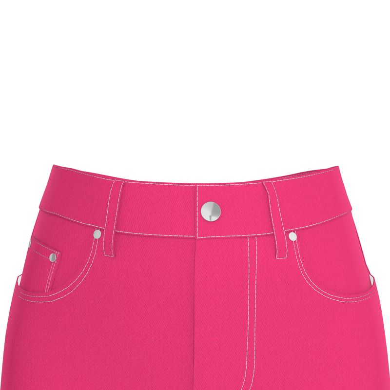 Lemon Lime candy Luxury Denim Midi Skirt collection