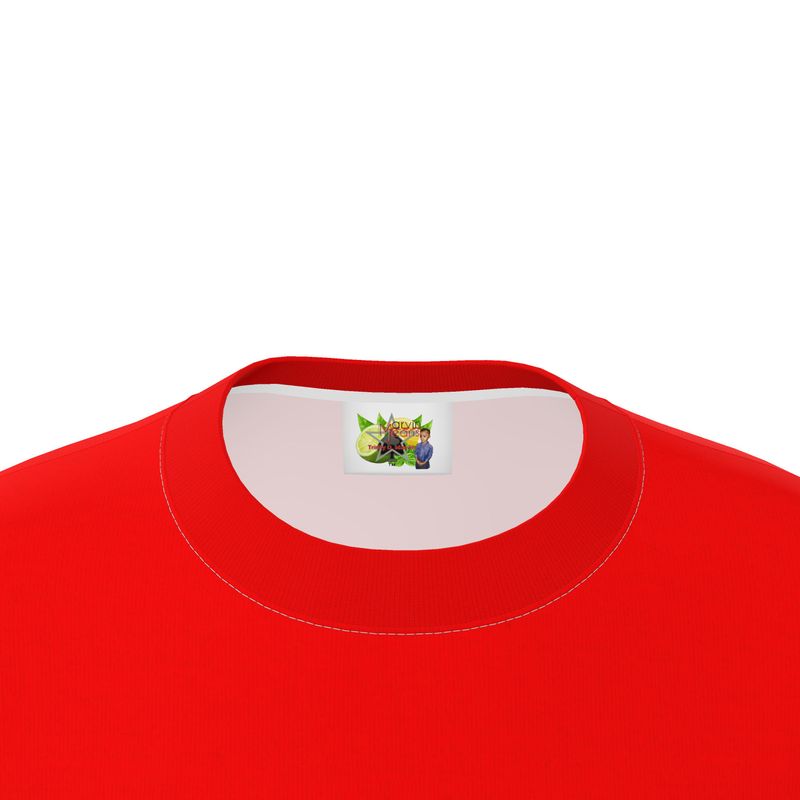 British Red Womens Oversized T-Shirt