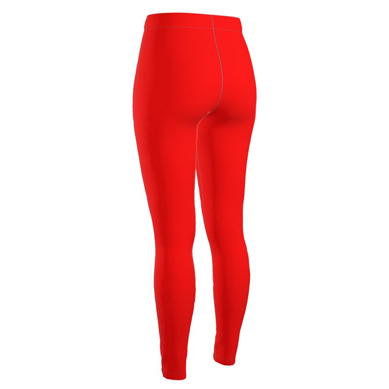 British Red High Waisted Leggings
