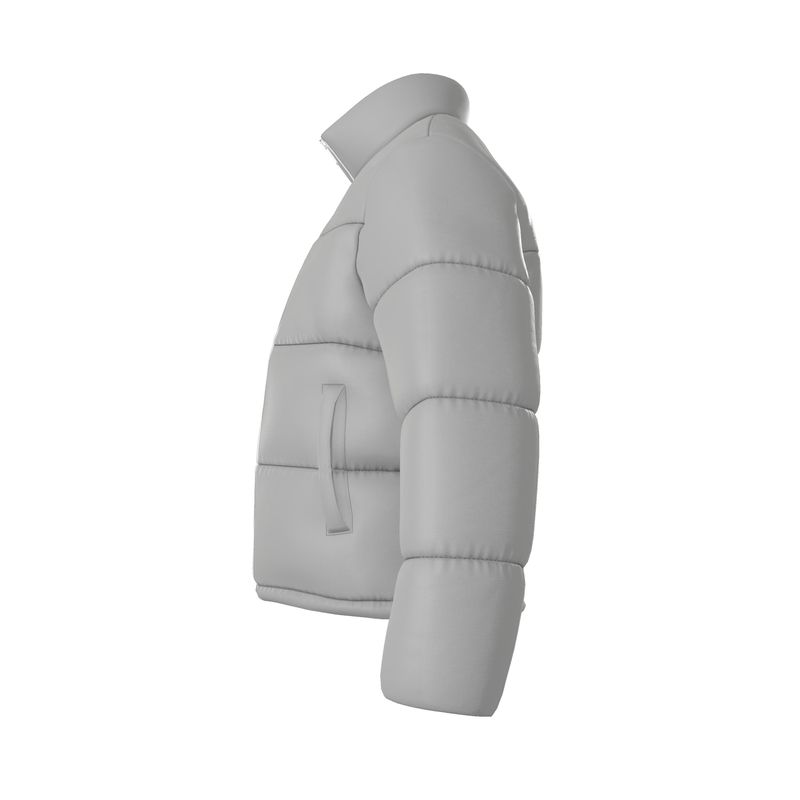 Light grey Mens Puffer Jacket