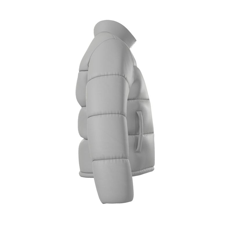 Light grey Mens Puffer Jacket