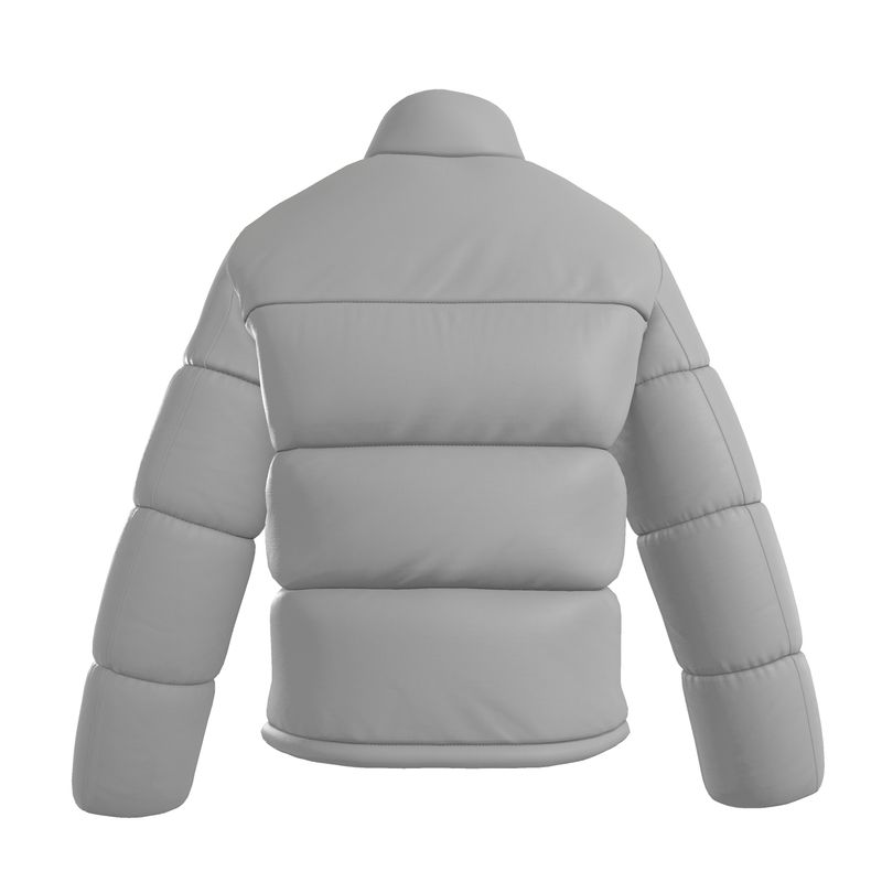 Light grey Mens Puffer Jacket