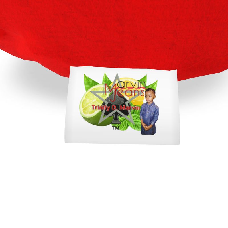 British Red Big Bolster Pillow