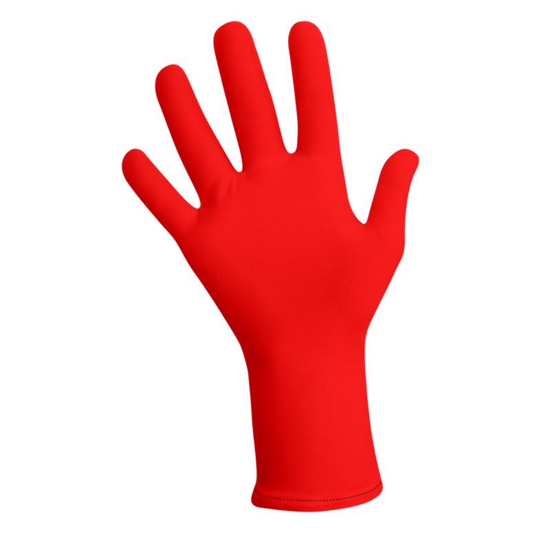 British Red Lycra Gloves