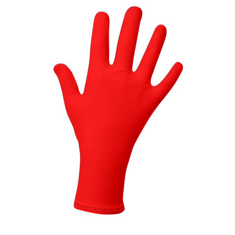 British Red Lycra Gloves