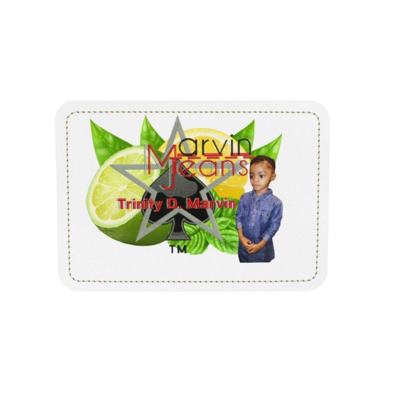 British Red Leather Pouch