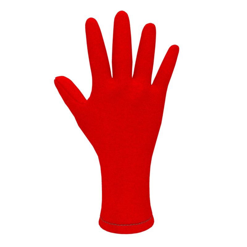 British Red Fleece Gloves
