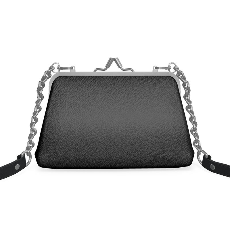 Black Gold Flat Frame Bag