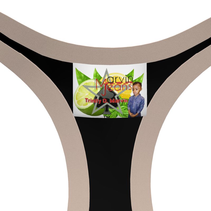 Black Gold Sports Bra