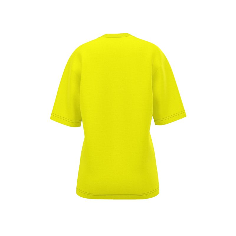 Light yellow Womens Oversized T-Shirt
