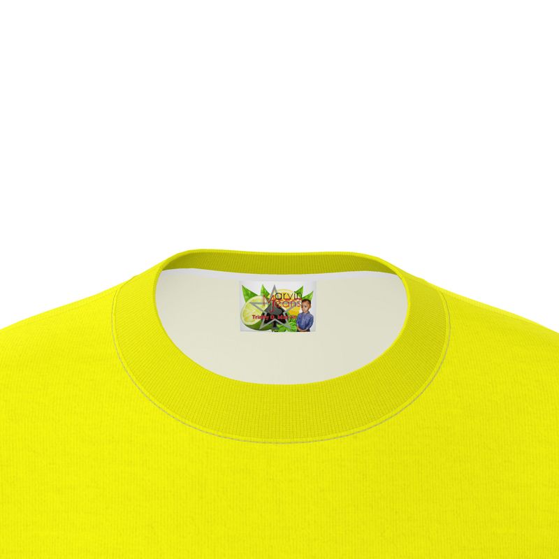 Light yellow Womens Oversized T-Shirt