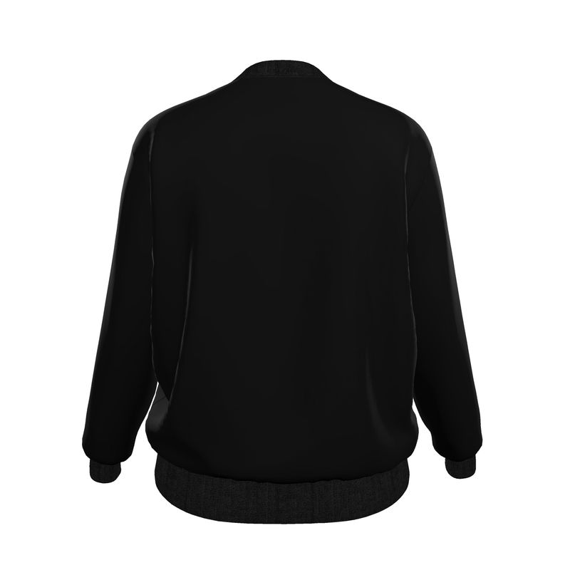 Black Gold Ladies Bomber Jacket
