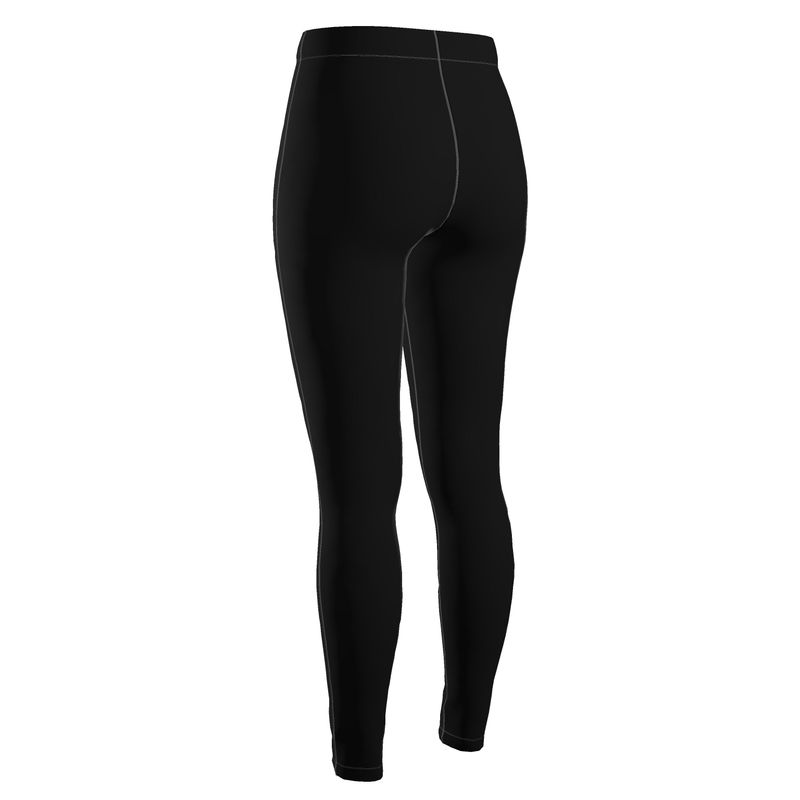 Black Gold High Waisted Leggings