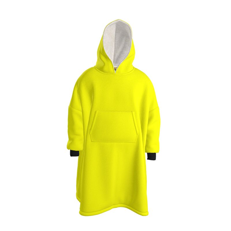 Light yellow Hoodie Blanket