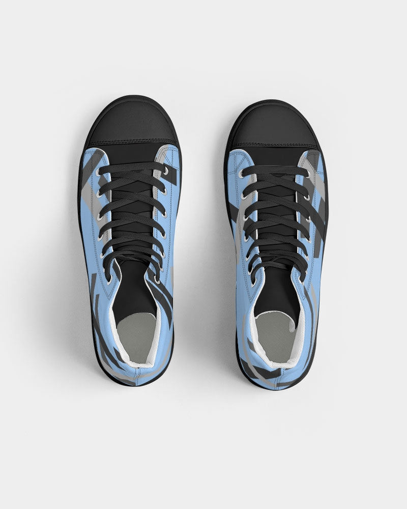 Built on business Men's Hightop Canvas Shoe - Black