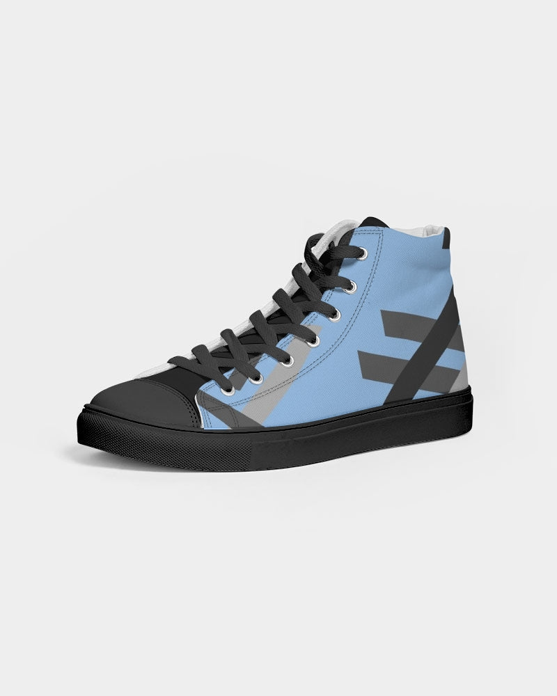 Built on business Men's Hightop Canvas Shoe - Black