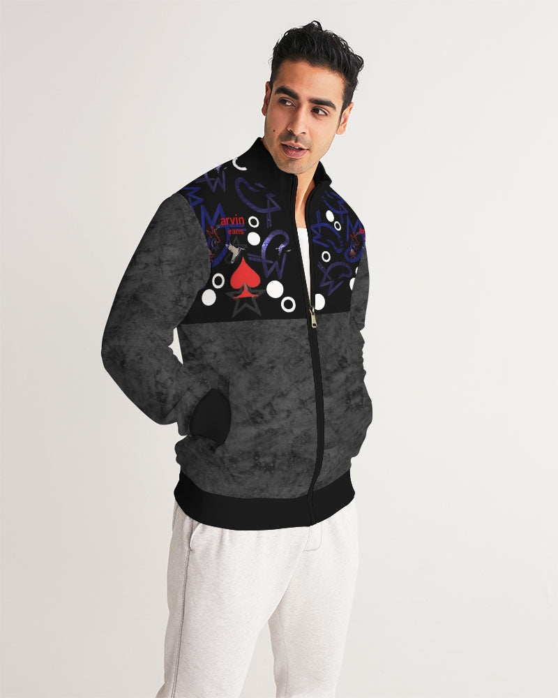 BRAND ready Men's All-Over Print Track Jacket