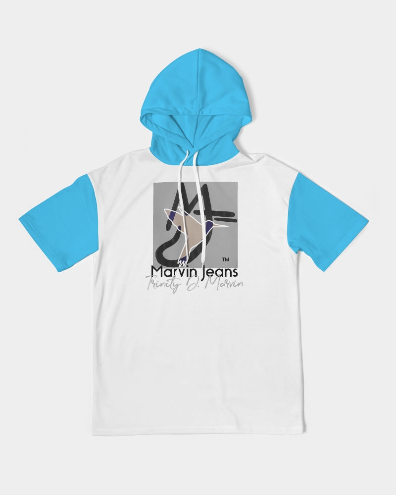 Loud Men's All-Over Print Premium Heavyweight Short Sleeve Hoodie