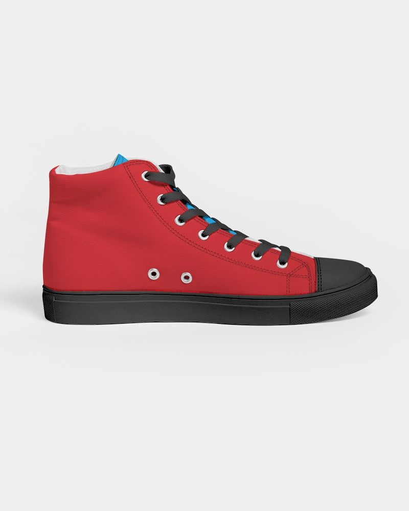 Glorious brand 1.o Men's High top Canvas Shoe - Black