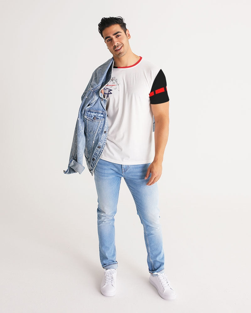 Two logo's Men's All-Over Print Tee