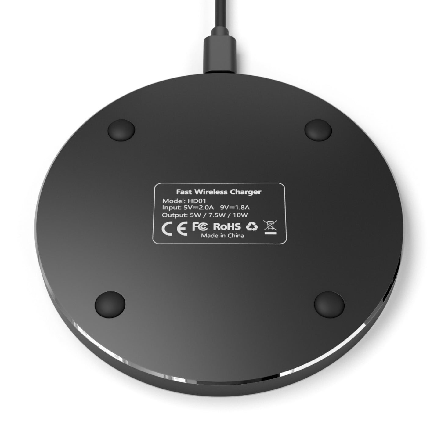 MJ Red Wireless Charger