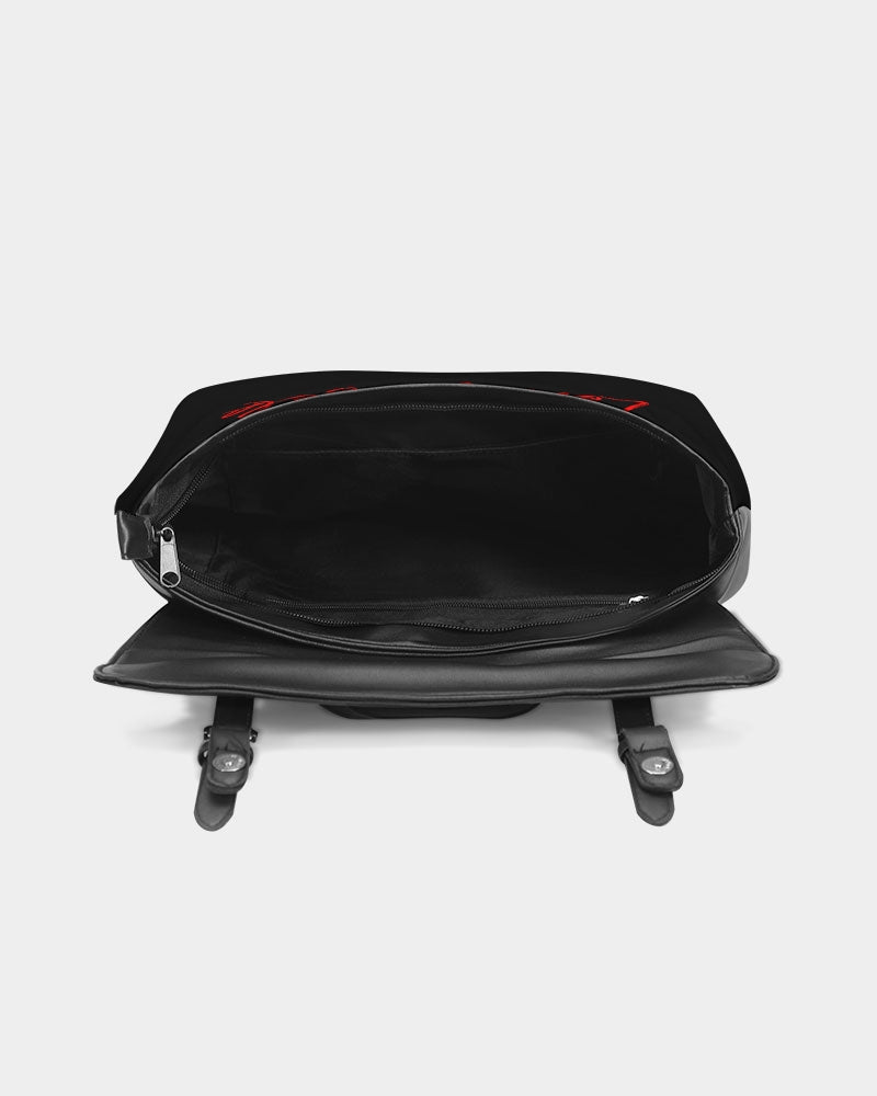 Black Excellence Casual Flap Backpack