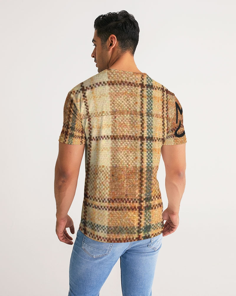 Elastic fabric Men's All-Over Print Tee