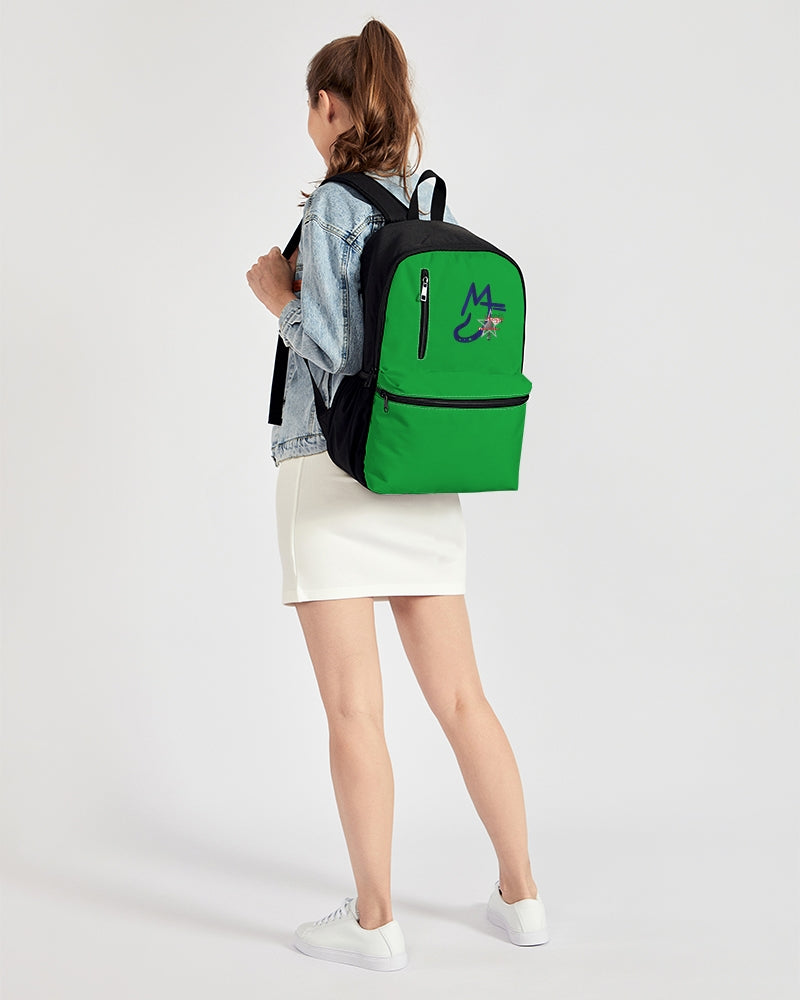 Freeport Duo-Zip Front Canvas Backpack