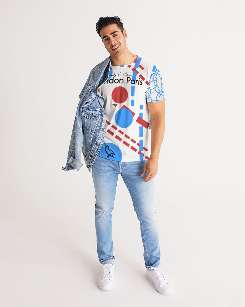 London Paris Deluxe Men's All-Over Print Tee