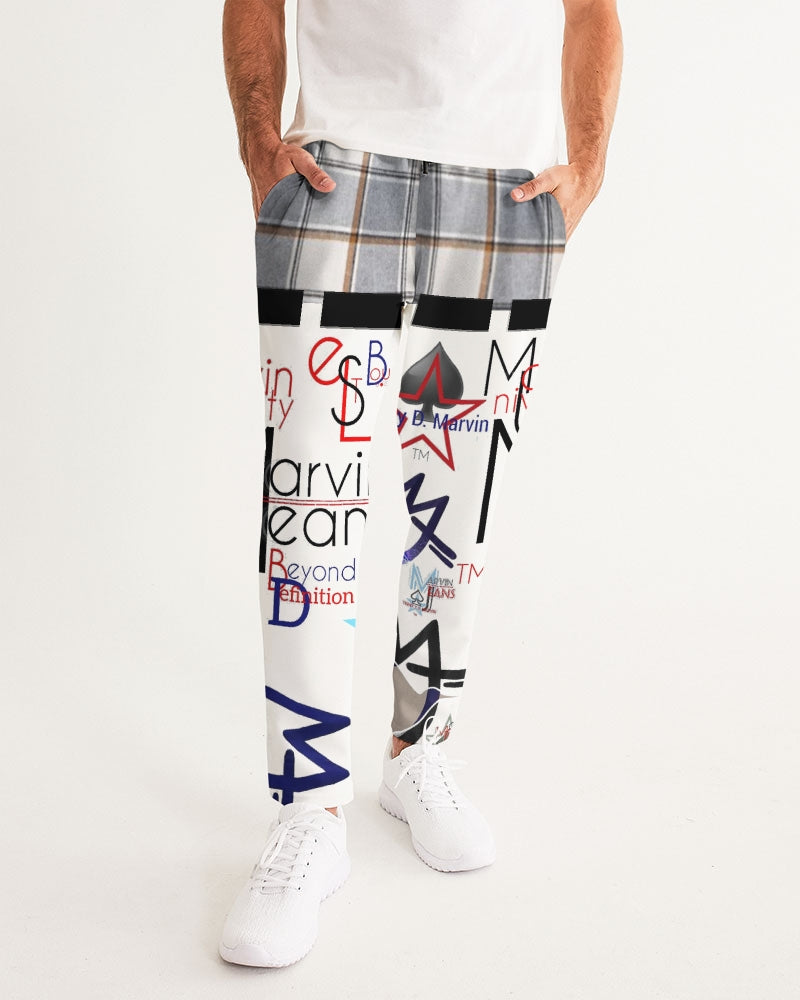 Logo's basic plaids Men's All-Over Print Joggers