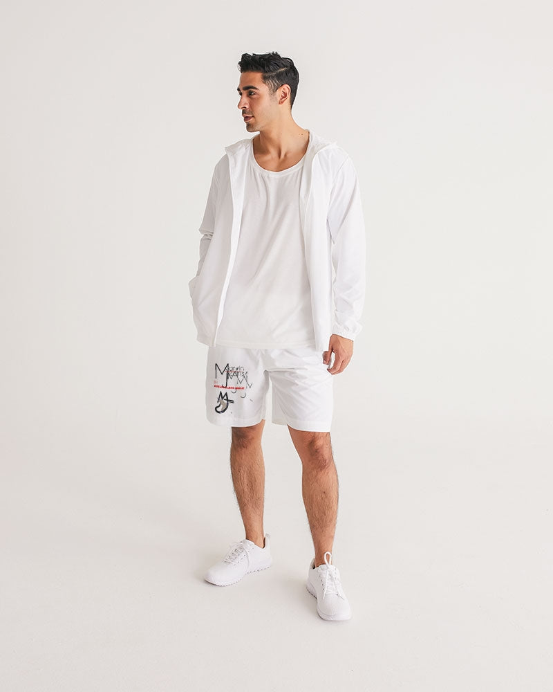 Logo's Men's All-Over Print Jogger Shorts