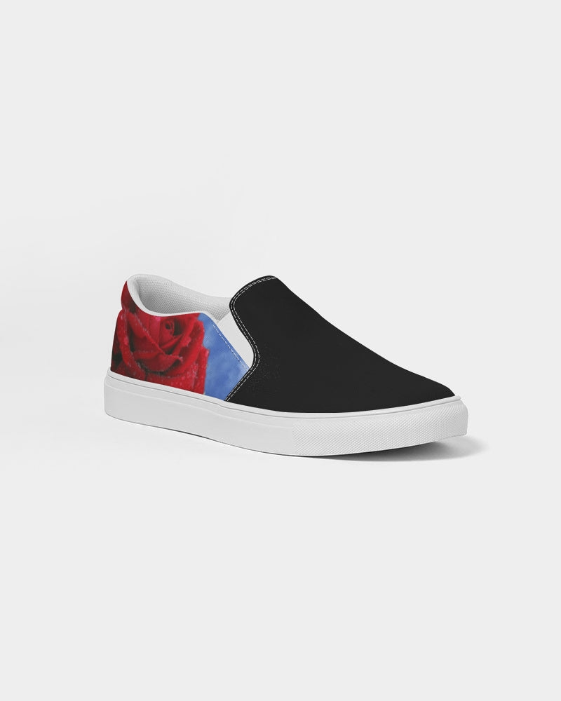 Red Rose Men's Slip-On Canvas Shoe