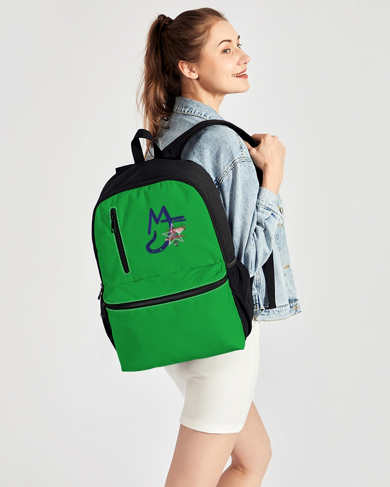 Freeport Duo-Zip Front Canvas Backpack