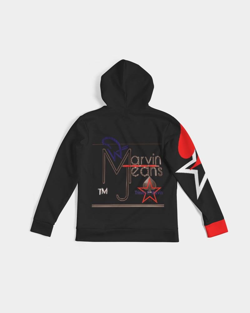 Black Stone 1.0 Men's All-Over Print Hoodie