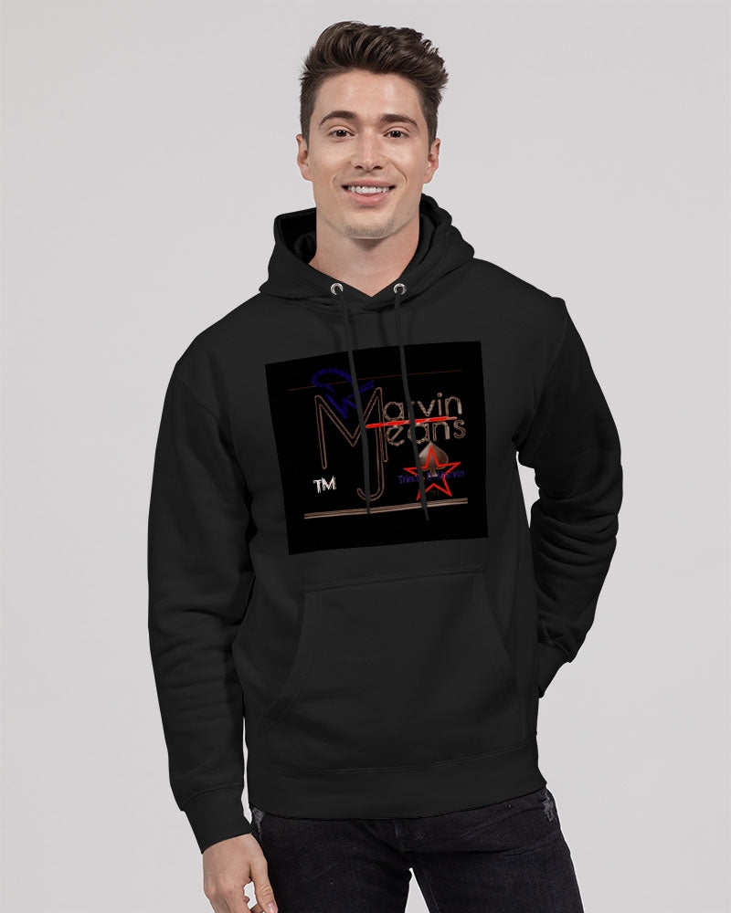 Black Unisex Premium Pullover Hoodie | Lane Seven